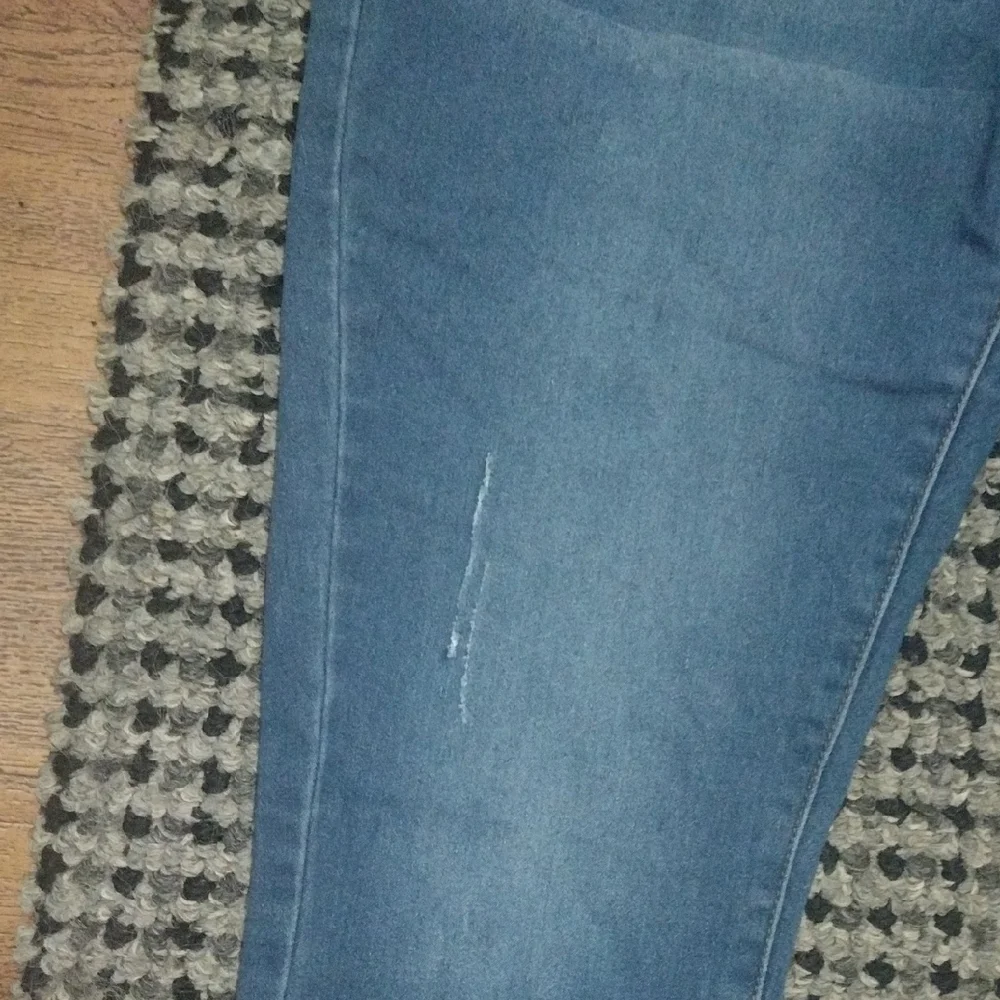Stylish Blue Ankle-Length Women's Jeans - Picture 6 of 14